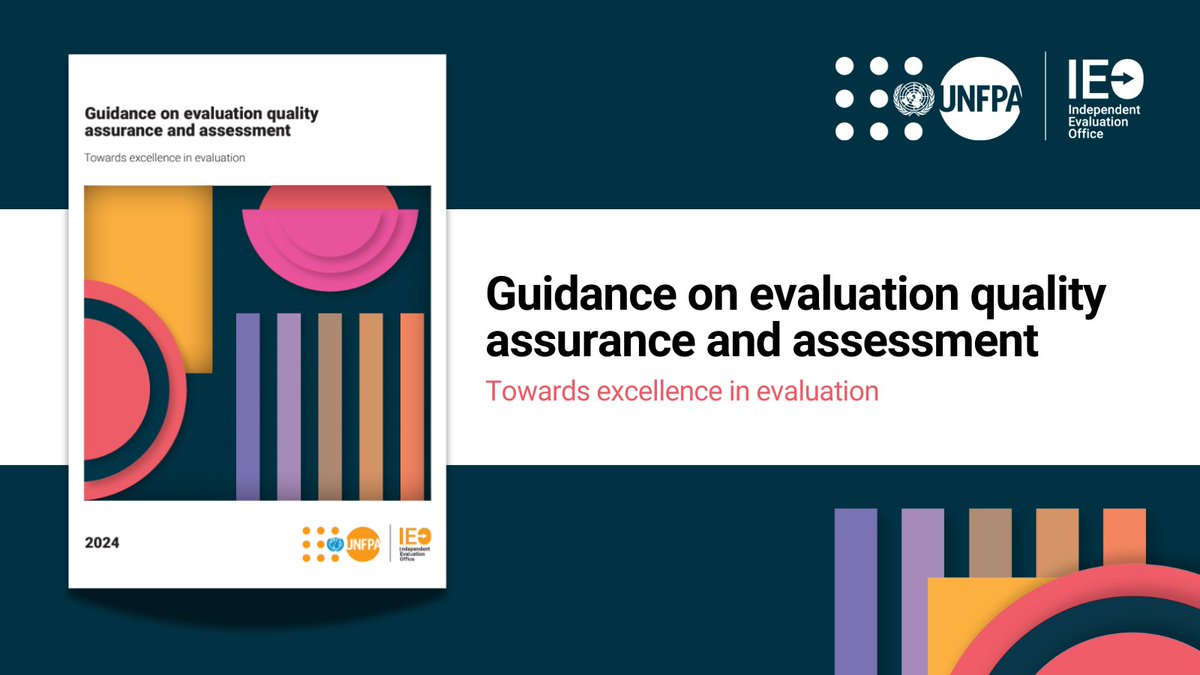 🧭Towards high-quality &amp; high standards in evaluation!

In 2024, <a href="/unfpa_eval/">UNFPA Independent Evaluation Office</a> has raised the bar for #evaluation quality with an enhanced quality assurance &amp; assessment system

This new guidance sets a higher standard &amp; threshold for UNFPA eval quality🔽
unfpa.org/admin-resource…