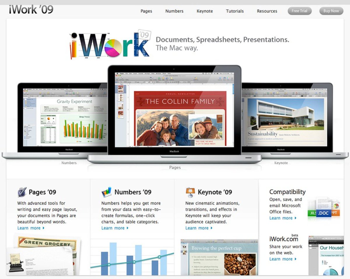 sometimesfrunny's tweet image. Apple #iWork 2009