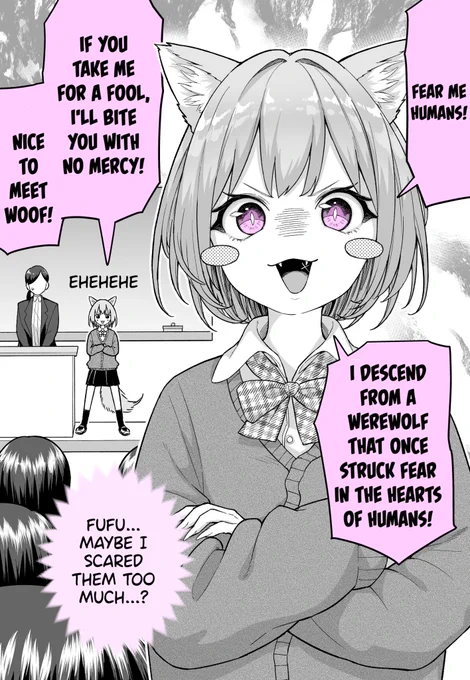English Version! [Okami-chan can't keep her dignity.] 