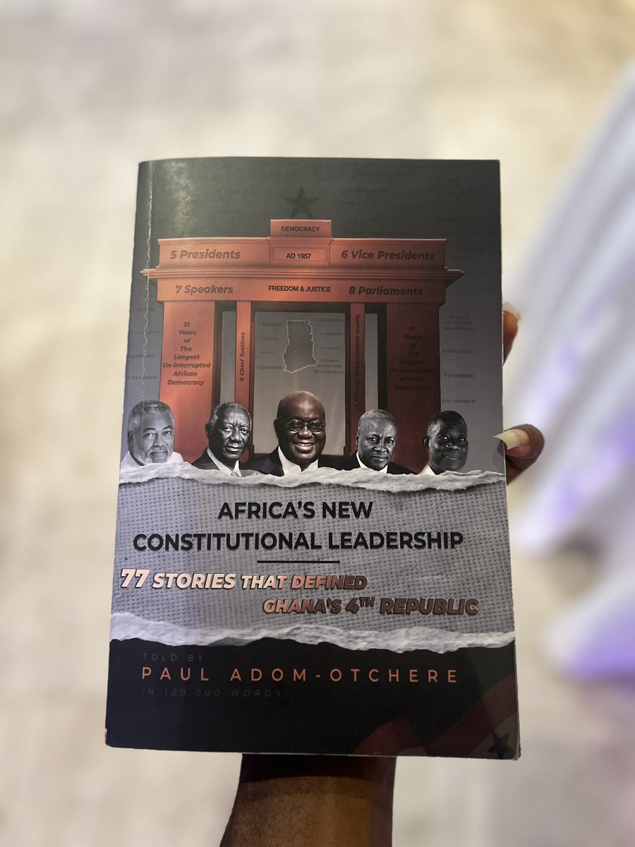 JuniorOvk's tweet photo. PLEASE U! GUYS SHOULD LEAVE Paul Adom Otchere ALONEOO. HE DIDNT GET IT RIGHT ON THIS ONE, THATS ALL. 

BY THE WAY A BIG CONGRATULATIONS 🍾🎊🎉 @PaulAdomOtchere  ONE YOUR NEW BOOK 📖 https://t.co/3lyAo8YJkk