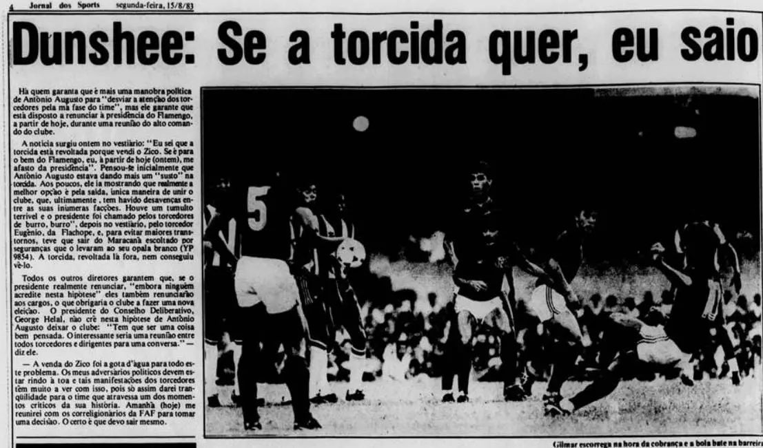 lion_mengo's tweet photo. Na década de 80 a torcida do flamengo já pedia
Dunshee: se a torcida quer, eu saio
Então não tem porque deixar voltar
Retroceder jamais, o futuro deve ser feito pensando no melhor pro clube
Já provamos do amargo dessa familia e não podemos voltar a estaca zero
#ForaDunshee https://t.co/IpcNQI6ifU