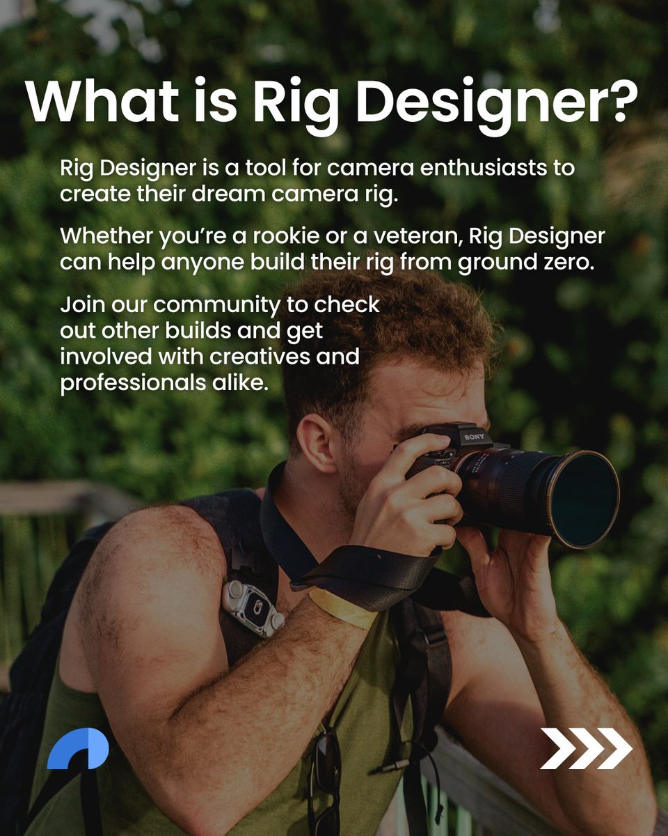 rigdesigner's tweet image. Hello everyone!
We’re extremely excited to announce the launch of our website Rig Designer! As creatives, we’ve always wanted a hub for camera enthusiasts. Our mission is to create and nurture exactly that.
Scroll through to learn what we’re all about. 📹🗻