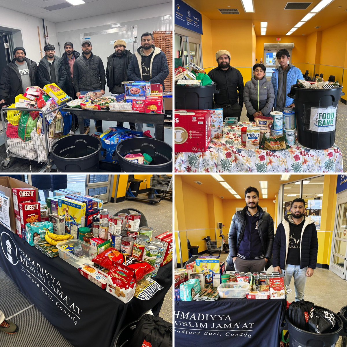 Our volunteers spent their Sunday collecting food donations at Walmart Bradford and dropping off at Helping Hand Food Bank. We collected approximately 700lbs today. Couldn’t have done this without the support of the community. Thank Bradford!