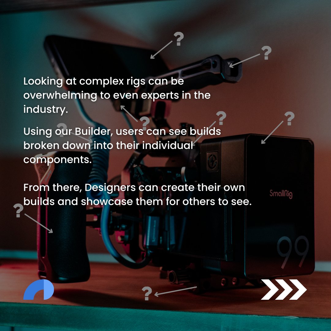 rigdesigner's tweet image. Interested in building your dream camera rig? We've got you covered.
Using our Builder, you can assemble everything necessary to meet your creative goals.
Scroll through to find out more! 🛠️🤙