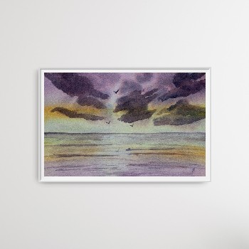 jacintaroseart's tweet photo. In 'Twilight Symphony', the beauty of a golden sunset takes centre stage in this landscape painting. Watercolours on Baohong CP 300gsm 100% cotton paper. Size is 18 x 28cm. Reference by Sebastian Gabriel. 

#watercolours #watercolourpainting #natureart #landscapepainting https://t.co/kCdBPbcaiu