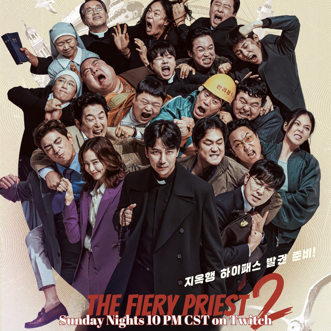 KcordG's tweet photo. Live Now, watching The Fiery Priest 2! Come join me on this crazy adventure. #FieryPriest2 #KimNamGil #kdrama #TwitchStreamers #twitch https://t.co/mn3GOuQZTp https://t.co/zuTvxrW5RZ