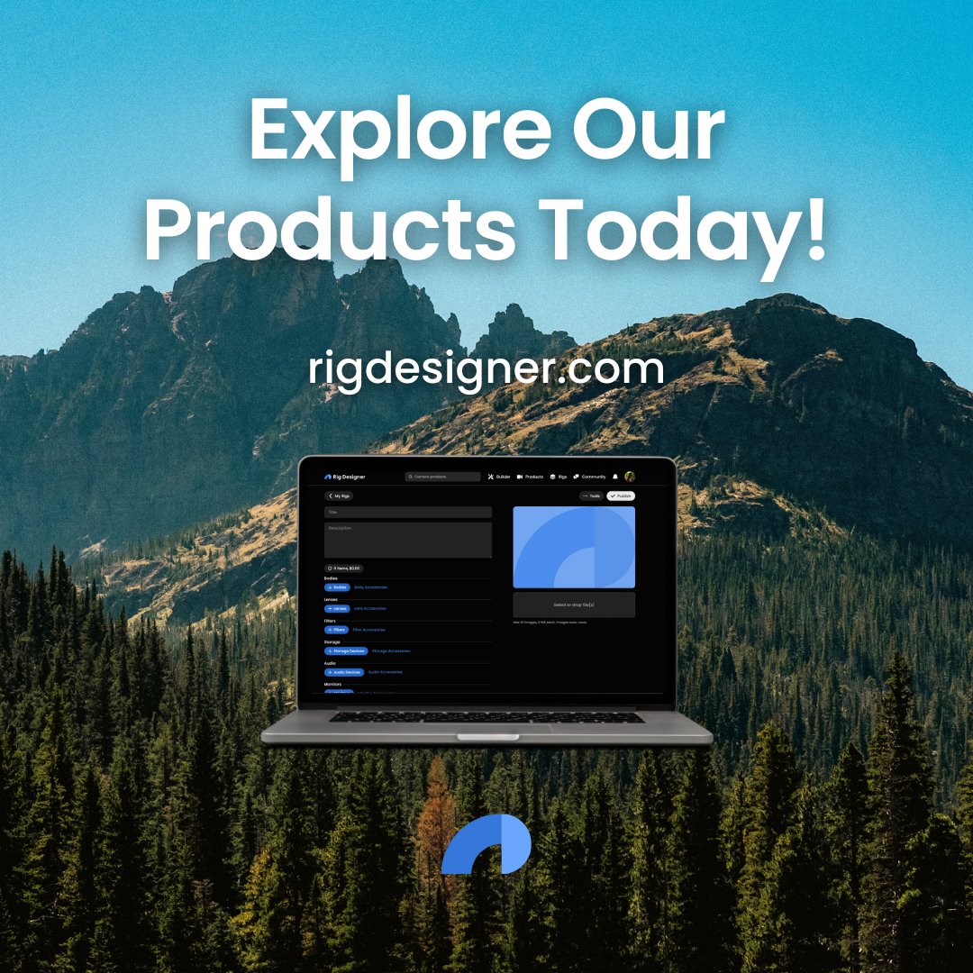 rigdesigner's tweet image. At Rig Designer, we have a wide array of over 170,000 products to choose from for your camera rig. Expand your arsenal today.
Scroll through to find out more! ⚖️🧰