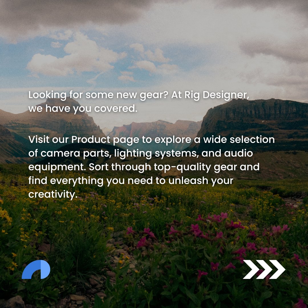 rigdesigner's tweet image. At Rig Designer, we have a wide array of over 170,000 products to choose from for your camera rig. Expand your arsenal today.
Scroll through to find out more! ⚖️🧰