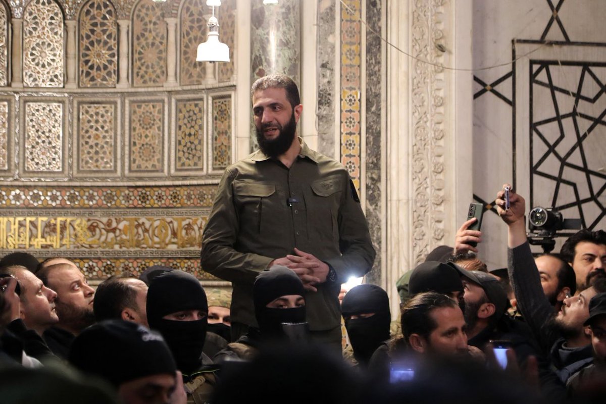 kafuraha's tweet photo. "What Syrian Rebel Leader’s Speech Means for Iran, Trump, and Israel" https://t.co/PjC6hRud2z https://t.co/Nc4zTIGV4d