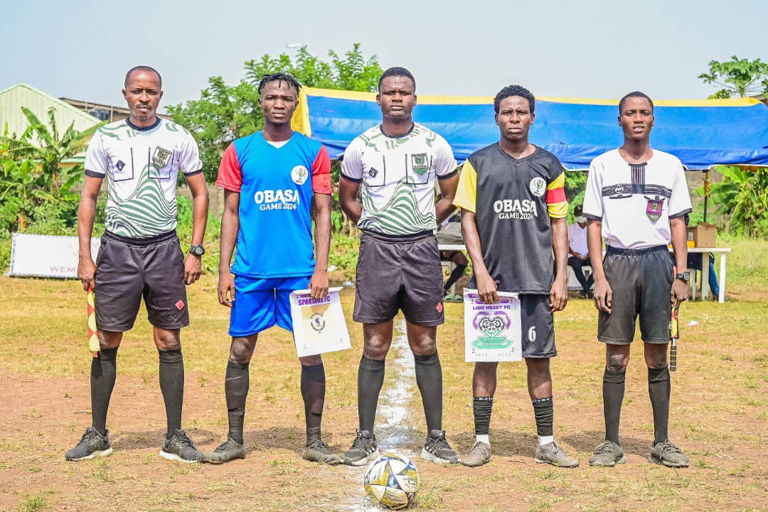 Lion Heart fc in the semi finals of the Obasa cup . Good job boys , kudos also to the coaching crew . We love you all. See you guys in the finals God willing