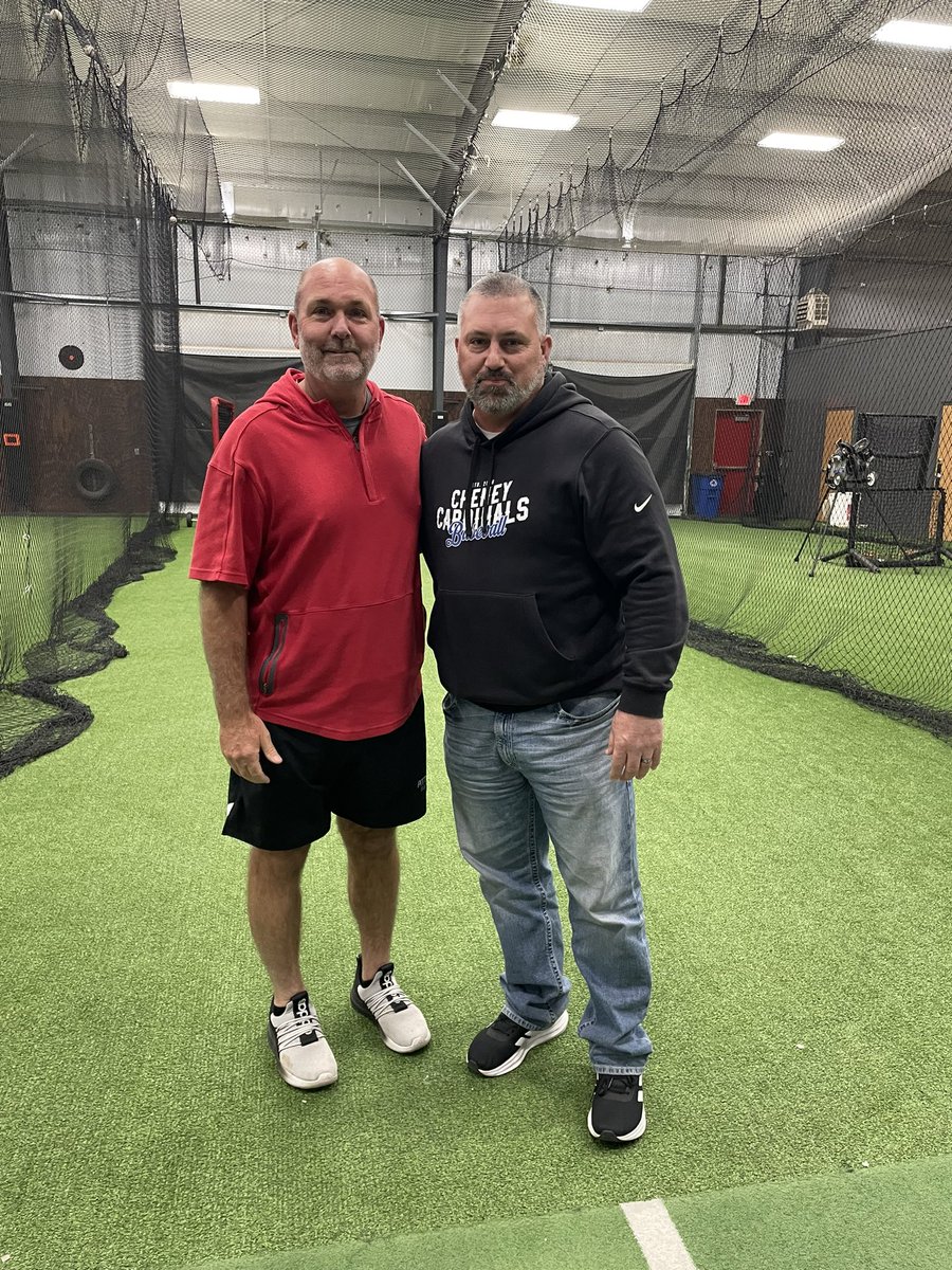 Took the boys to <a href="/GorillasBSB/">Pitt State Baseball ⚾️</a> hitting camp this weekend.  Great camp!  Boys put in work and I got to catch up with <a href="/BFornelli/">Bob Fornelli</a> .  Huge influence on my life and one of the best of the best! #Leaderofmen