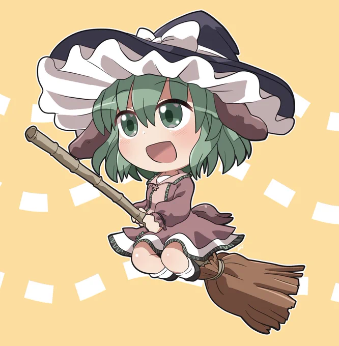 魔女セットをレンタルした響子ちゃん #おは東方 