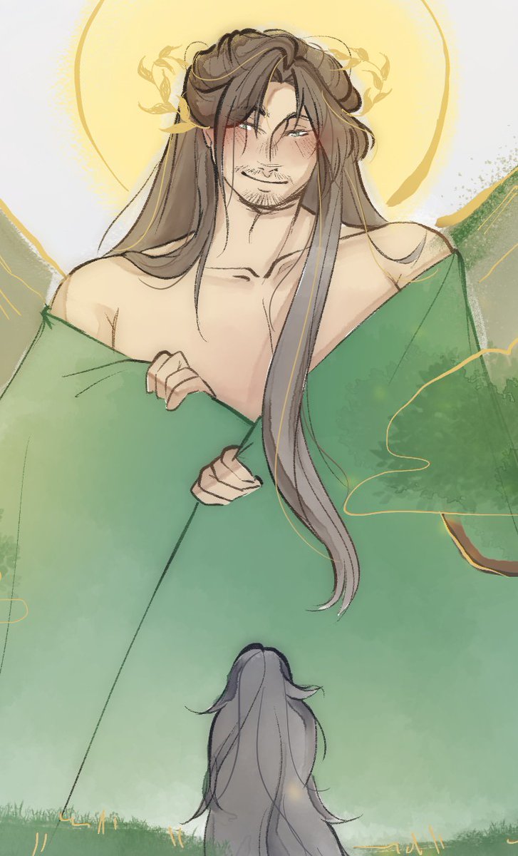 Week 3: Divinity
Giant Mountain god Kunlun Jun ⛰️

#WeilanWeeks2024 #镇魂 #巍澜 #zhenhun #weilan