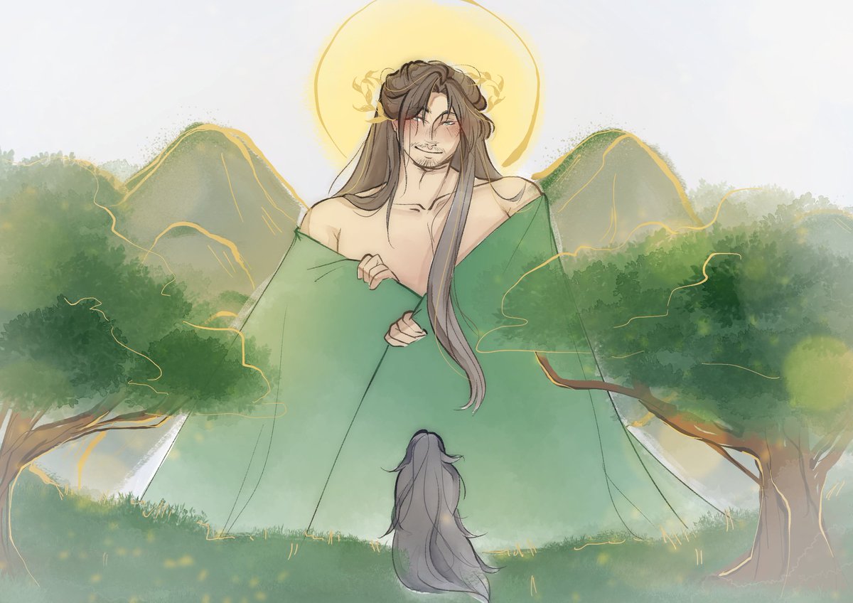 Nany_Agos's tweet photo. Week 3: Divinity
Giant Mountain god Kunlun Jun ⛰️

#WeilanWeeks2024 #镇魂 #巍澜 #zhenhun #weilan https://t.co/willghx3mR