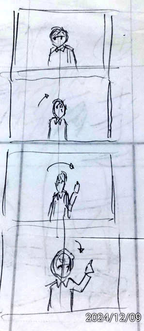 こういう回転を、皆はなんて呼んでるんでしょう?俺はドンデンって思ってたんだけど違ったらしい。全然違う撮影で上がってきた。平面的にクリンと回転した奴。
でもさすがにこれをドンデンとは呼ばないと思う。
昔のアニメだと良く有ったんだがなあ 
