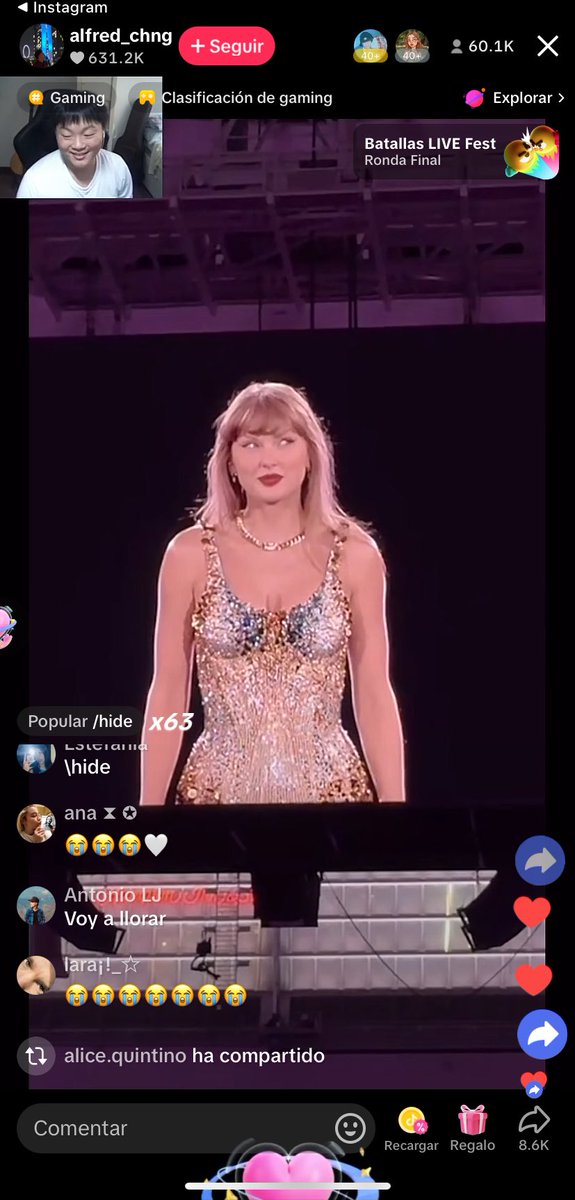 tayswiftmex_2's tweet photo. 📷 | ¿Quién más está viendo el eras tour por última vez en un livestream pixeleado? #TSTheErasTourVancouver #TSTheErasTour #ThankYouTaylor https://t.co/MnmLN5qLQV