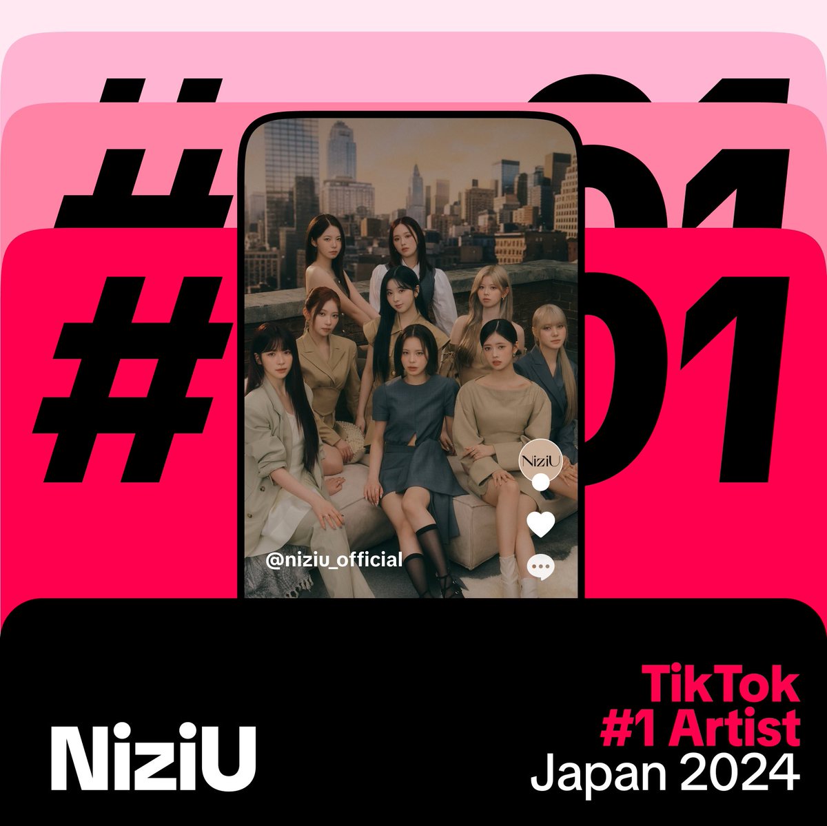 tiktok_japan's tweet photo. トップアーティストベスト10
2024年、TikTokを彩ったトップアーティストはこちら🎶
#YearOnTikTok https://t.co/EkZ8cu4F1g