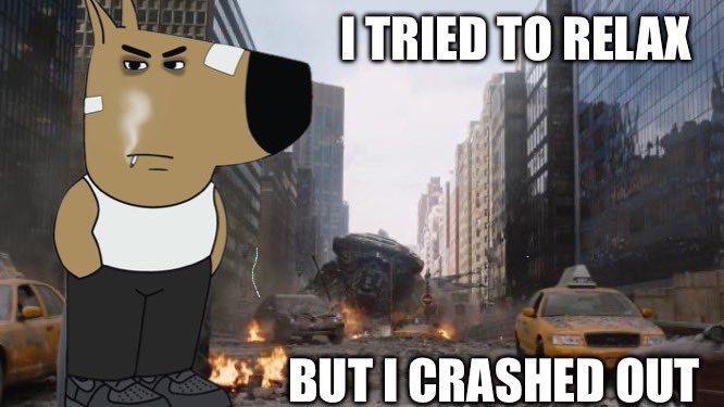 EthyDuzzIt's tweet image. $CRASHOUT GUY WANTS THAT EASY MONEY. NO TIME TO CHILL.