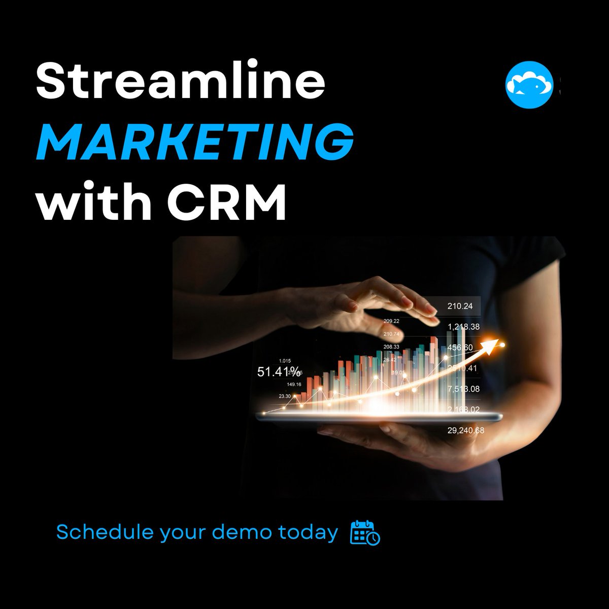 SkyFishLLC's tweet photo. Day 3: Streamline Marketing Efforts with CRM:
From lead nurturing to targeted email blasts, CRM helps you reach the right people at the right time.
Book a demo today!
https://t.co/6vc4bvvrBl
#CRM #marketingdigital #automation #leads #growth #skyfish https://t.co/OTwrB9WXDY