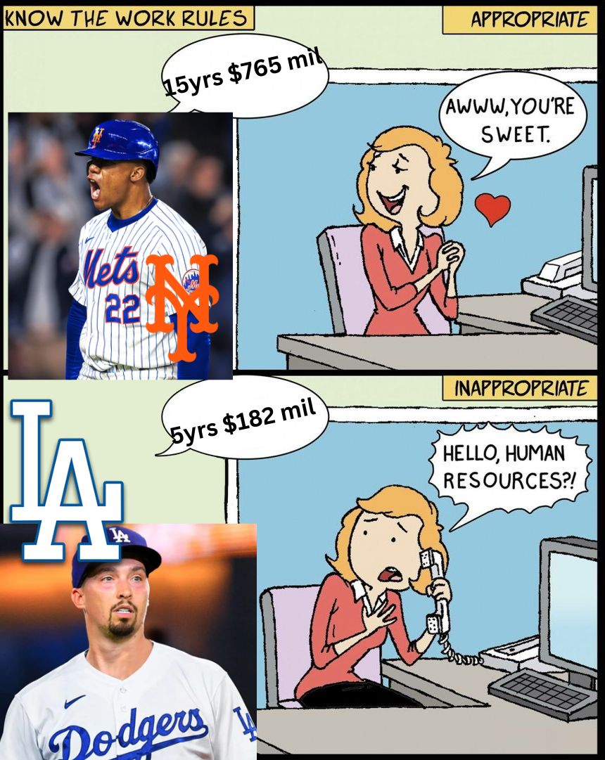 How the sports world works, apparently...