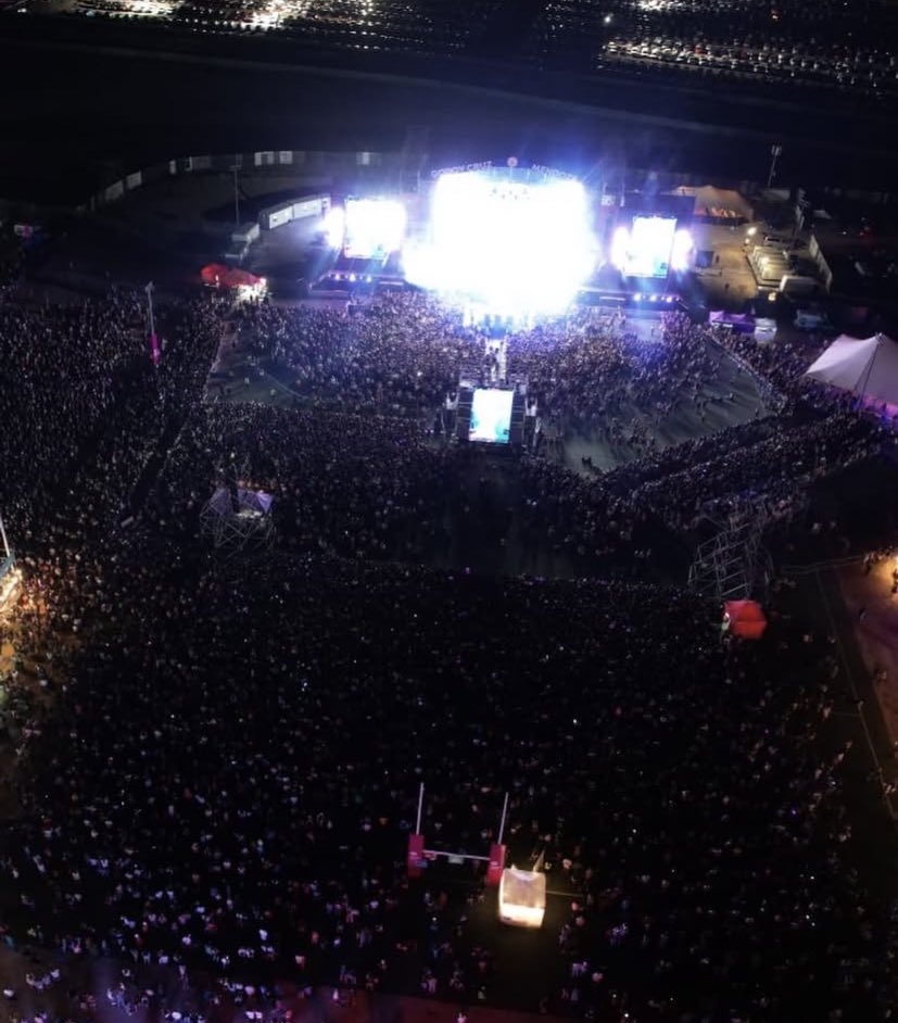 Alrededor de 35 MIL personas disfrutaron del show de Maria Becerra en la “Fiesta Provincial de la Cerveza” en Mendoza.🔥🇦🇷