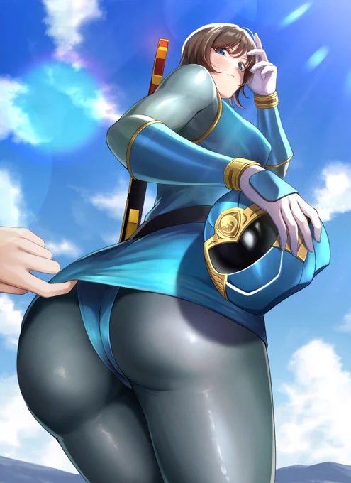 skeb絵。ハリケンブルー 