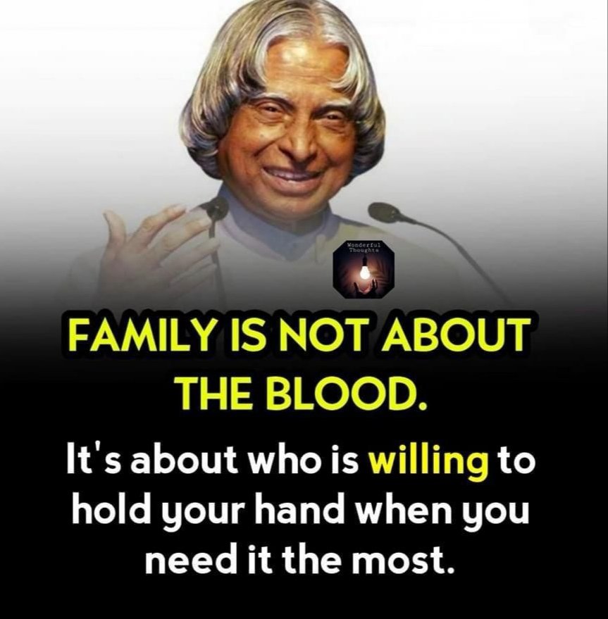 DineshP70366893's tweet photo. 😎THE BLOOD FAMILY...!😎
FAMILY ISN'T ABOUT THE BLOOD,
it's about who is willing to hold your hand when you need it the most...😎
#family #Bloodborne #Bloodrelation #quoteoftheday #MotivationalQuotes #GoodVibes https://t.co/wkhJtpLYUe