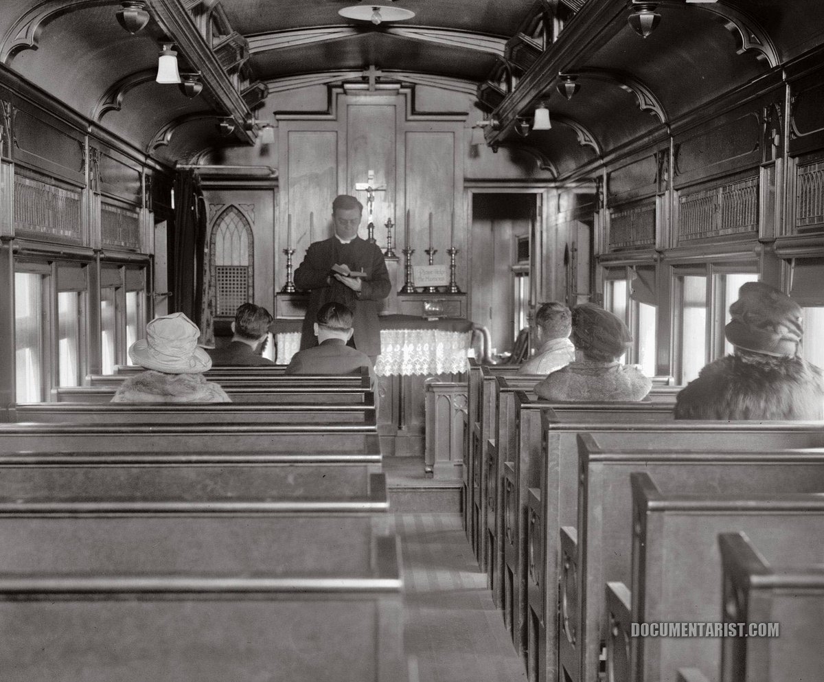 shagbark_hick's tweet photo. Alright @Amtrak when are we getting chapel cars on our trains?

I don't care about high-speed rail, I just want to go to Mass on a train and sing the Kyrie as the saguaros go by out the window. Then have after-Mass coffee hour in the cafe car.