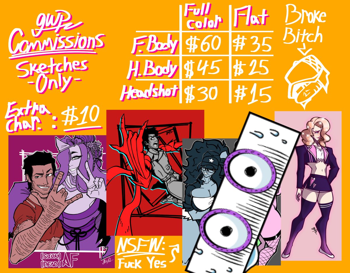 itsyuhguy's tweet photo. COMMISSION INFO MUDAFUKAS
- Sketches and Emotes -

Contacts: 
DMs / guywithfunds@gmail.com

☕tip jar in bio if yer chill like that

Note:
-Don't be afraid to ask questions.
-For any reason I may still refuse your request. Be chill.
-PayPal only. https://t.co/Lgp0pIrDLN