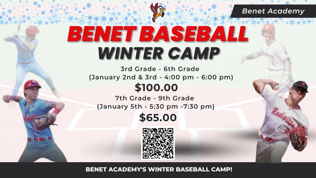 ⚾️ Come ring in the New Year with Redwings Baseball ⚾️