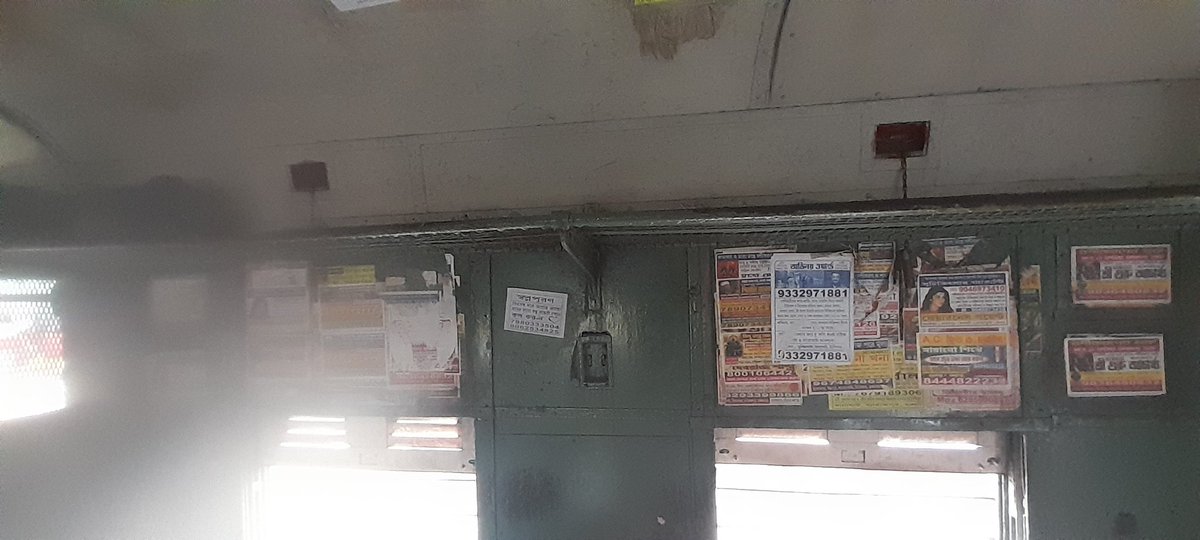 skbsabo's tweet photo. @drmsdah @EasternRailway What is this sir?we want clean India.But some people dont https://t.co/9Qk3tR0Wi1 they stick this type of advertisement.nowadays I have noticed that ICF Medha Phase II coaches are not free from them.I think this is a type of pollution https://t.co/1gQRoTfpEp