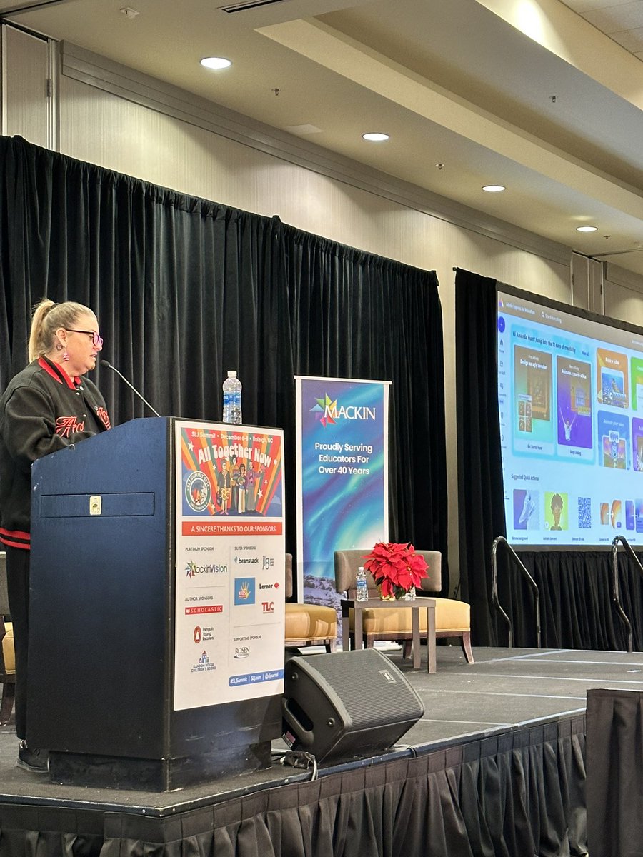 thenextgenlib's tweet image. Presentation for @AdobeForEdu @AdobeExpress ✅ Delayed flight ✅ Hour drive home from the airport ✅ Librarian heart full from this weekend ✅ @sljournal #sljsummit #librarytwitter #librarian #librarians