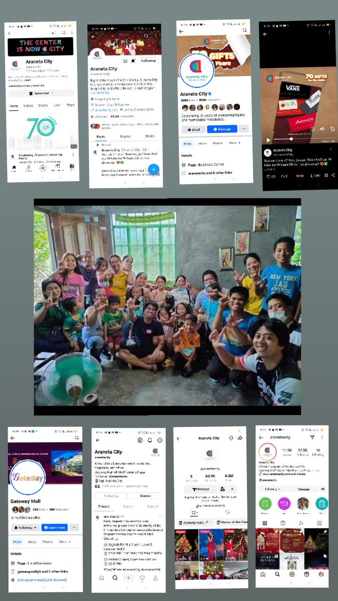AlvinAdriano8's tweet photo. @AranetaCity What makes Blissful Christmas to me is having a complete, happy and loving Family. Exchanging of laugh,happiness and love with family. Merry Christmas 

#UnwrappingWonders #70GiftsFor70Years #ChristmasBlissAtAranetaCity #CityOfFirsts #AranetaCity #AranetaAt70
Alvin R Adriano https://t.co/o6irC49P2A