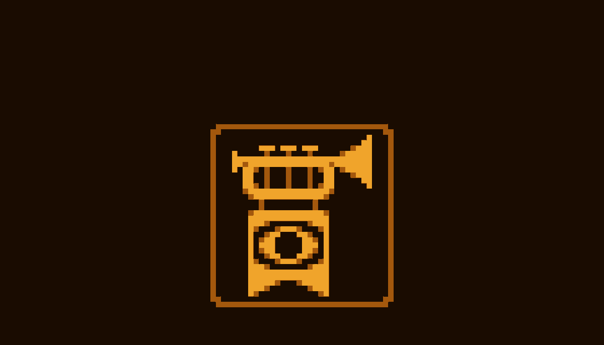 jedo_man's tweet photo. just a trumpet
#Trumpet @Pixel_Dailies #pixel_dailies
#pixelart #ドット絵 https://t.co/SEKgbl9KDc