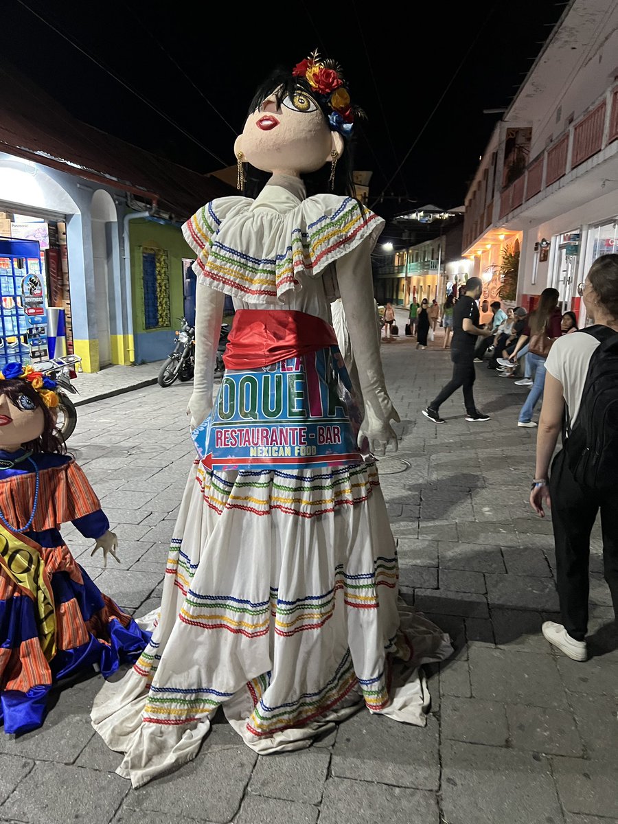 The Island of Flores is in full party mode this weekend. 

The Christmas season starts with the burning of the Devil last night, which was explained to me as getting rid of the negative of the year for the holidays. Lights are up and traditional food is being sold on the street.