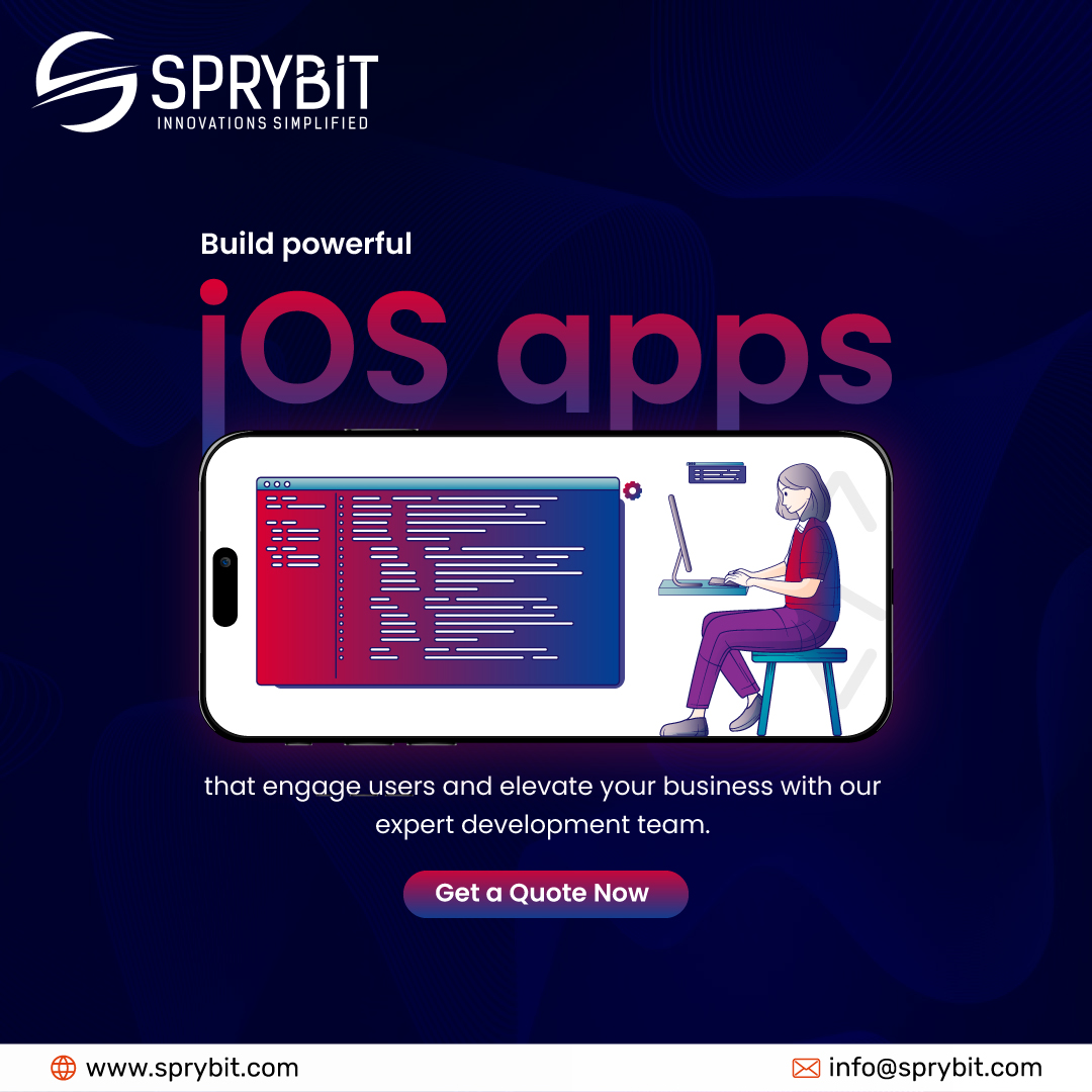 SpryBit's tweet image. From idea to App Store, we craft creative, cutting-edge iOS apps tailored to your goals. Innovate or expand—let&apos;s bring your vision to life! Start your project today! 🚀
.
To know more: sprybit.com/ios-app-develo…
.
.
#iOSAppDevelopment #iOSAppDevelopmentCompany #iOSApp #SpryBit