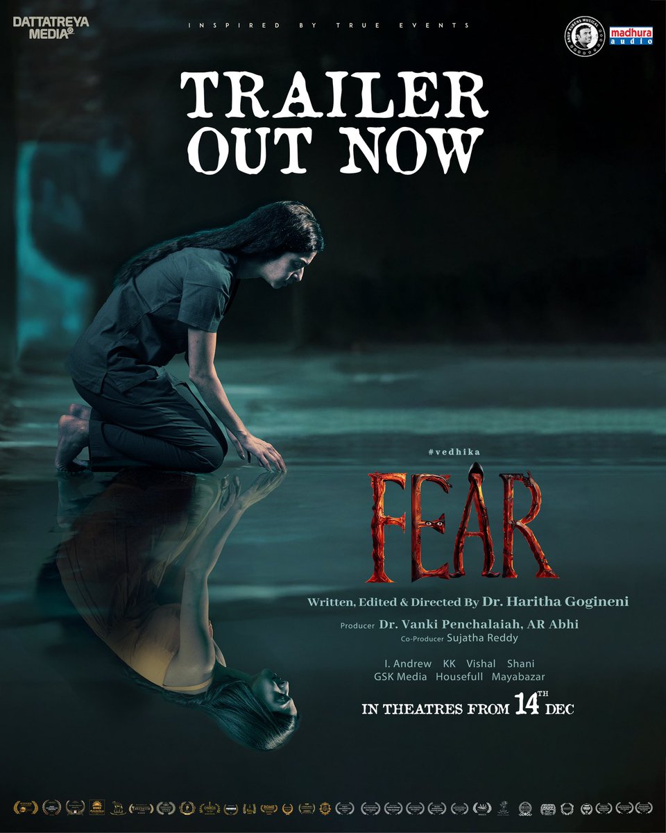 Ranganathan Madhavan (@actormadhavan) on Twitter photo Thrilled & happy to present the #FEAR Trailer!
Link - youtu.be/PyoDvSkHbck
Congratulations & best wishes to the entire team for their release.
#FearOnDec14
@vedhika4u #ArvindKrishna <a href="/iandrewdop/">I.Andrew babu</a> <a href="/anuprubens/">anuprubens</a> <a href="/GogineniHaritha/">Haritha Gogineni</a> <a href="/DattatreyaMedia/">Dattatreya Media</a> <a href="/GskMedia_PR/">GSK Media</a> <a href="/housefull_dgtl/">Housefull Digital</a> Thrilled & happy to present the #FEAR Trailer!
Link - youtu.be/PyoDvSkHbck
Congratulations & best wishes to the entire team for their release.
#FearOnDec14
@vedhika4u #ArvindKrishna <a href="/iandrewdop/">I.Andrew babu</a> <a href="/anuprubens/">anuprubens</a> <a href="/GogineniHaritha/">Haritha Gogineni</a> <a href="/DattatreyaMedia/">Dattatreya Media</a> <a href="/GskMedia_PR/">GSK Media</a> <a href="/housefull_dgtl/">Housefull Digital</a>