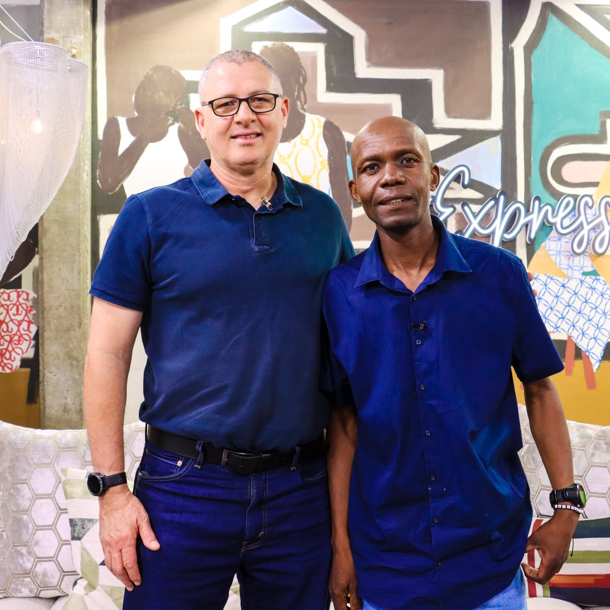 expressoshow's tweet photo. From overcoming addiction and homelessness to completing a 100-mile Ultra Trail race, Hlalisanani Mathe, affectionately known as Joyous, embodies resilience and hope. His story reminds us that no challenge is insurmountable when you lead with determination and heart. #ExpressoShow