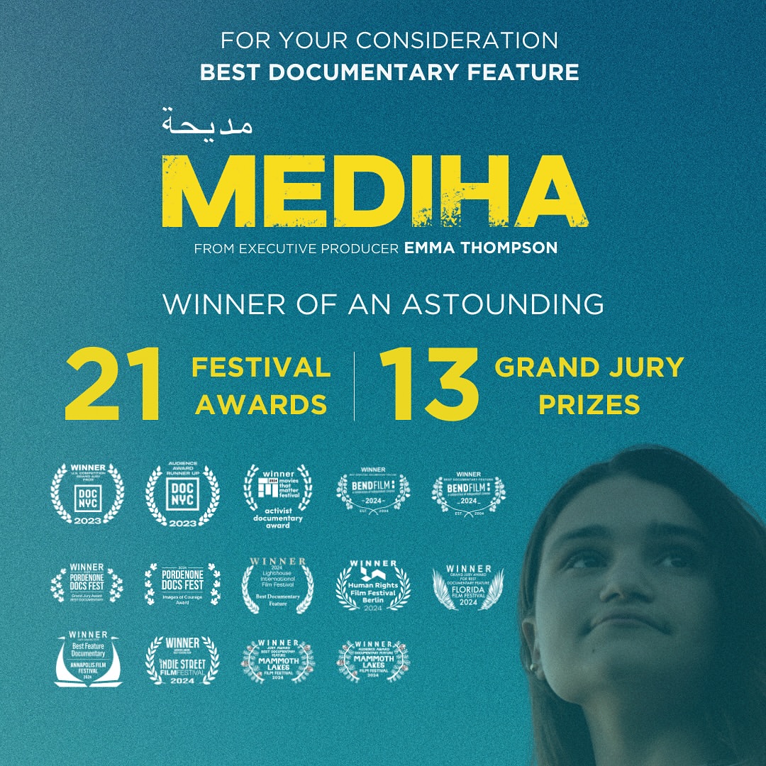 Winner of an astounding 21 festival awards, including 13 Grand Jury Prizes, MEDIHA has captivated audiences and festival juries around the world, earning widespread acclaim and recognition.