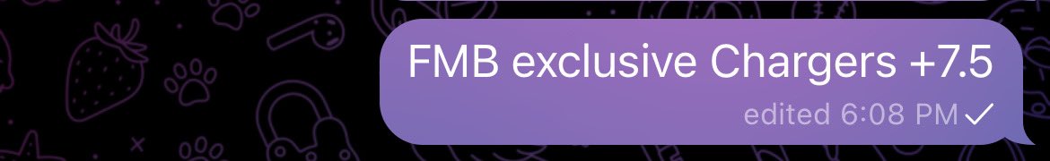 Professorcashes's tweet photo. JUST CHECKED MY PHONE AND GOT A NOTIFICATION FROM MY BOOKIE… 

TOLD ME FMB CASHED ONCE AGAIN ✅✅✅✅✅✅

LFGGGG 🚨💪🏽💪🏽

TOP 2 NOT NUMBER 2, U SNOOZE U LOSE 😴😴

https://t.co/L3ATKWJZLx

#FMB #fmbexclusive #sportcapper https://t.co/P3FSqyP2B8