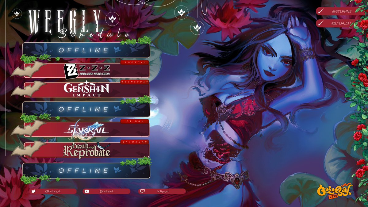 🌕Haliya ᜑᜎᜒᜌ •Vtuber Manananggal• BLGY: Marahuyo tweet media