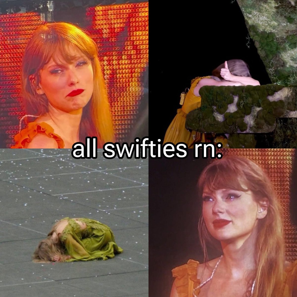 blessedswifty's tweet photo. Swifties right now… 🥺🥲😭 https://t.co/pG7SOsFL4D