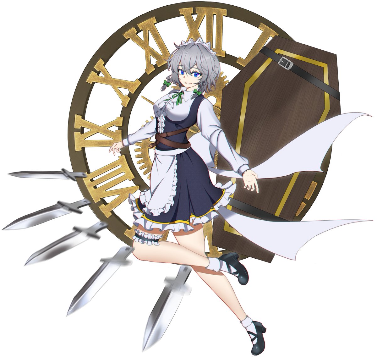 DevilMaySong's tweet photo. Izayoi Sakuya【Vampire Hunter】
#東方 #東方ロストワード #十六夜咲夜 https://t.co/2FjUPNvijJ
