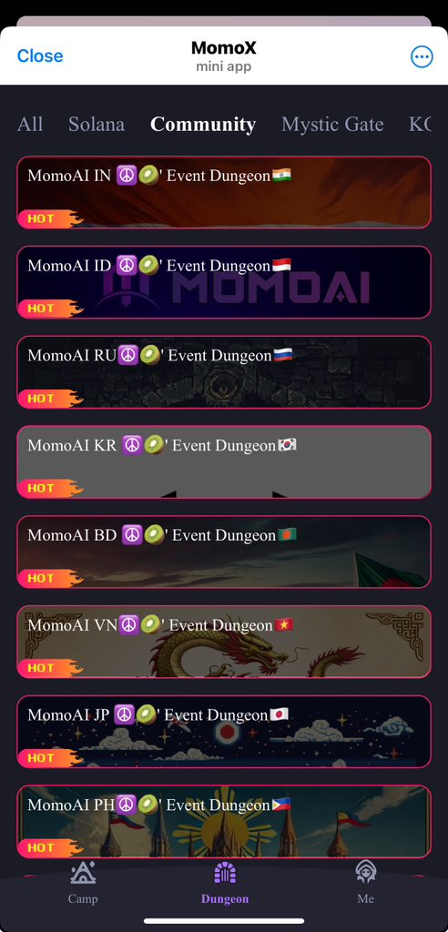 Ethan_HSJ's tweet image. The MOMOAI community competition is heating up! So far, over 150,000 participants have joined. Let’s keep the momentum going! 🚀🎉✨#MomoAI #MTOS