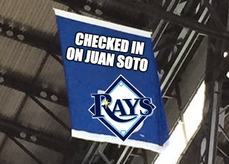 RaysTheRoofTB's tweet photo. This will go right next to the Wild Card banners ❤️ https://t.co/a8ZL3DGDEe