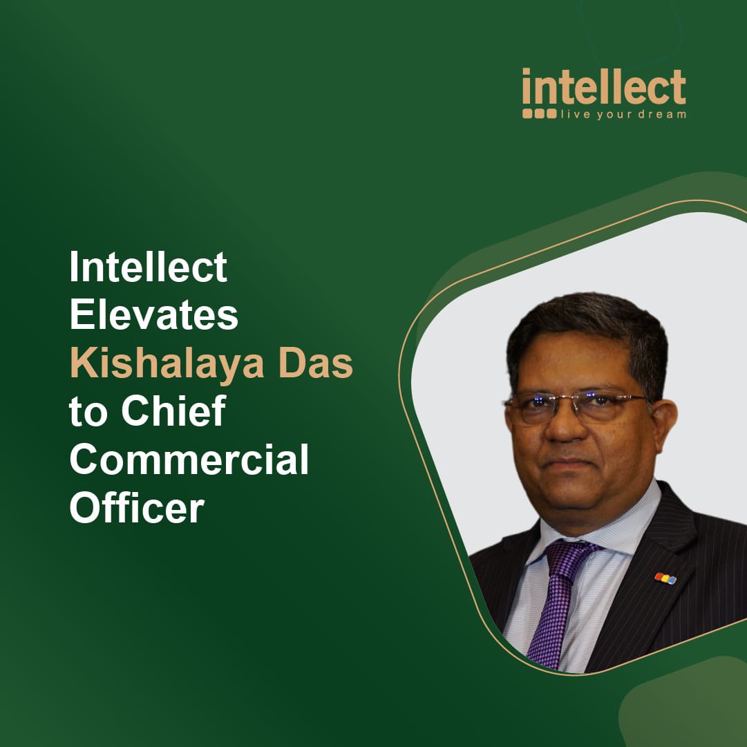 i_DesignArena's tweet photo. We are delighted to share that Kishalaya Das, EVP & Partner, Head of Business Development for India, MEA, and Asia at Intellect, has been elevated to Chief Commercial Officer. Join us in congratulating him on this exciting new chapter!
#Intellect #eMACHai #FirstPrincipleThinking https://t.co/HBoi10w7MU