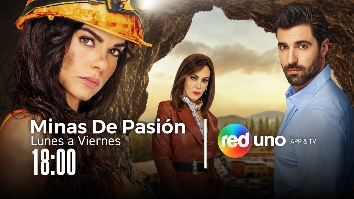 redtv1uy's tweet image. ⛏️🪨♥️ En el universo minero, donde no todo lo que brilla es oro, hay rivalidades y también mucho amor.

#𝐌𝐢𝐧𝐚𝐬𝐃𝐞𝐏𝐚𝐬𝐢𝐨𝐧 
Lunes a Viernes 18h
@redtv1uy, #Sat1 y #RedGO