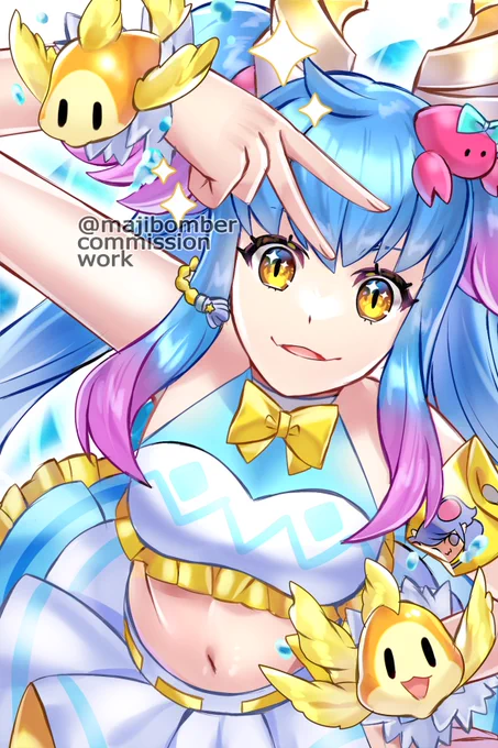 Commission for redtutel on #Vgen #VgenCommSiren from Dragalia LostThank you so much for your support and patience! 