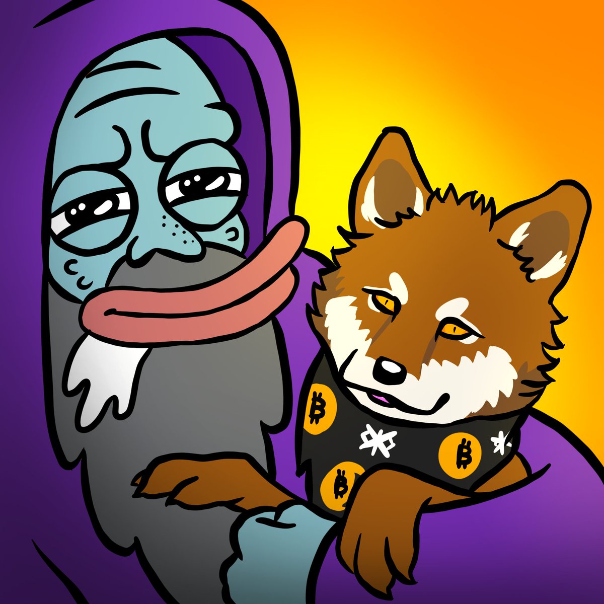 Day 2 of Bozo's 12 Days of Bull Postmas 

<a href="/lobothewolfpup/">LOBO•THE•WOLF•PUP</a> isn't just any fren.  

$LOBO is BOZO's most wolfish and trusted confidante.

LOBO has heart of gold. Actually, make it Bitcoin.   

LOBO and his Bitcoin heart have done many kind things for $BOZO.

Always offering wolfish