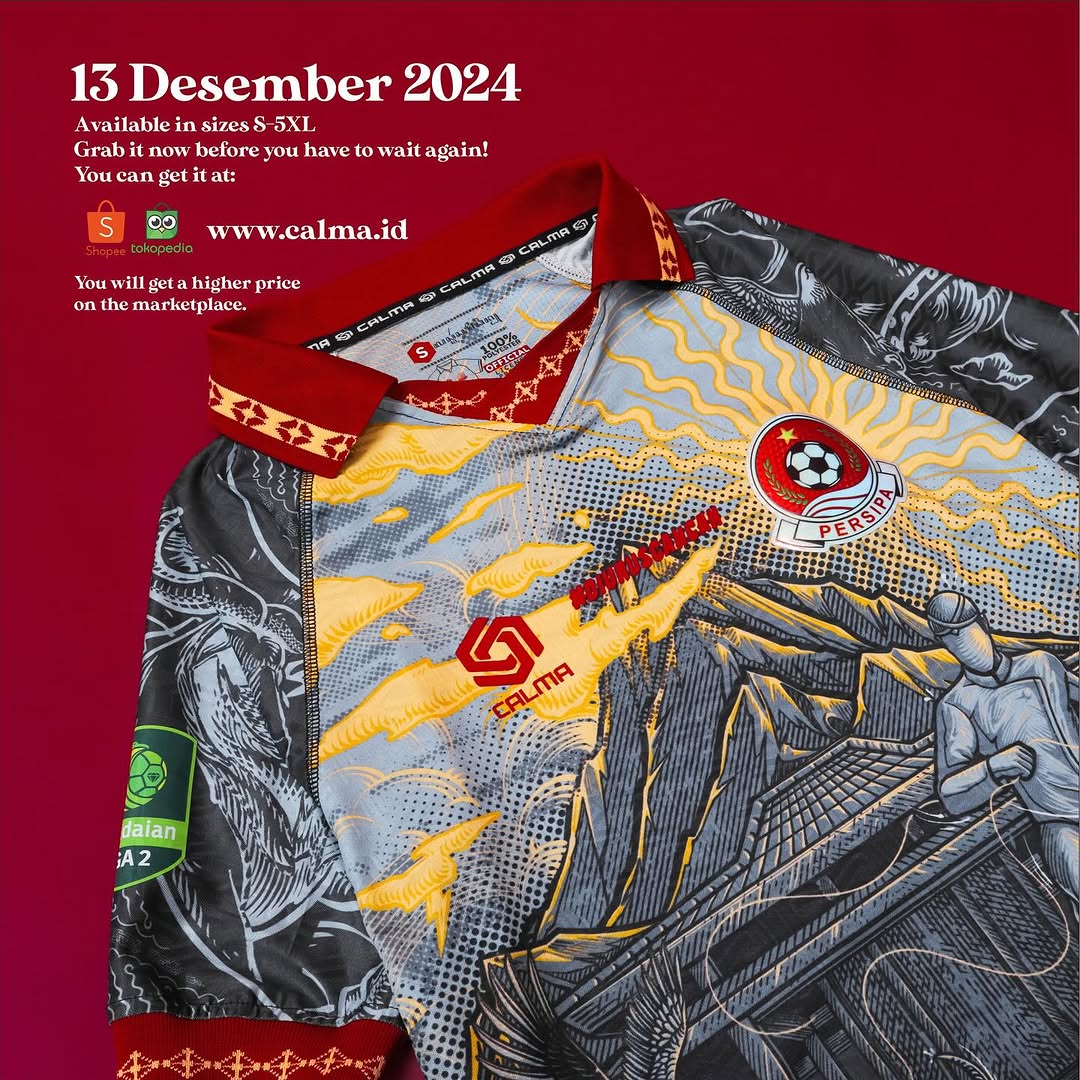 persipaofficial's tweet photo. Ready Stock!
In 13 Desember 2024 at 08.00 P.M
Available in sizes S-5XL
Grab it now before you have to wait again!
You can get it at: (shopee, tokopedia, https://t.co/Cu7QzcKOTU)
#persipa #laskarsaridin #waningeyel https://t.co/ukXZSVkjKq